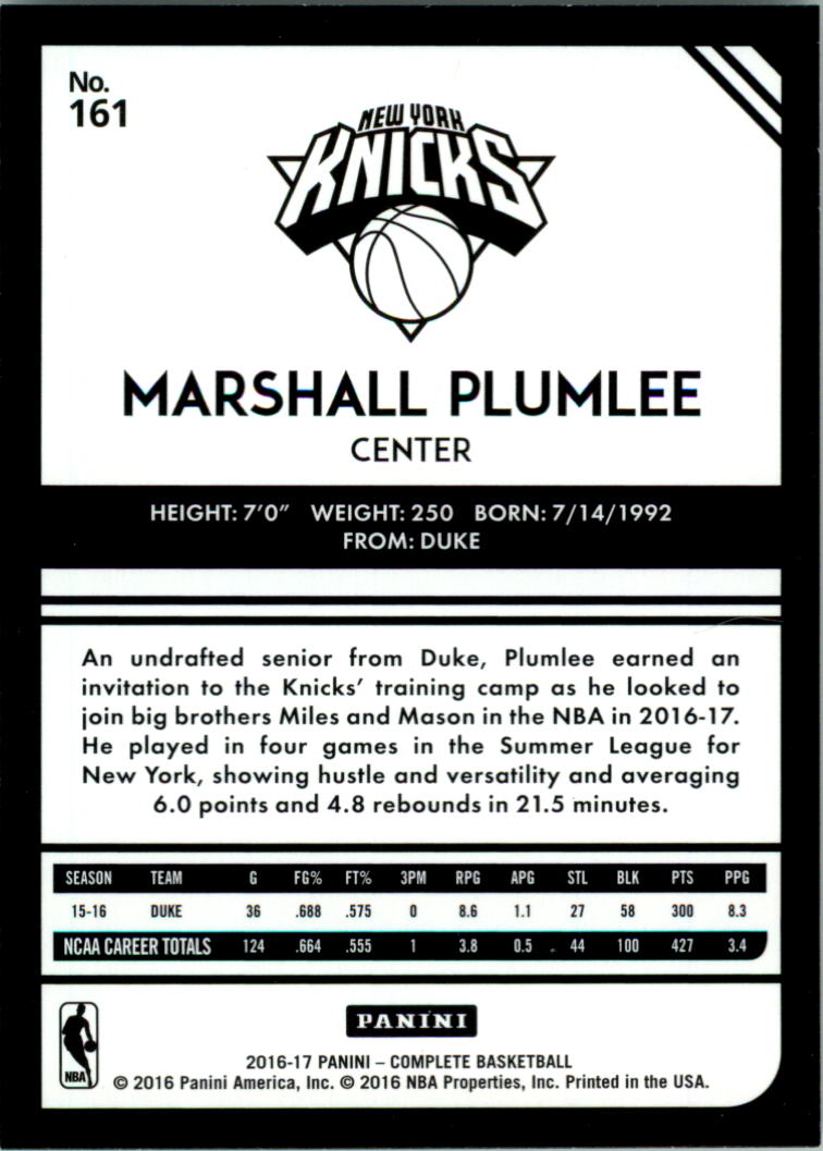 2016-17 Panini Complete Basketball Card Pick 1-250 - Picture 316 of 488