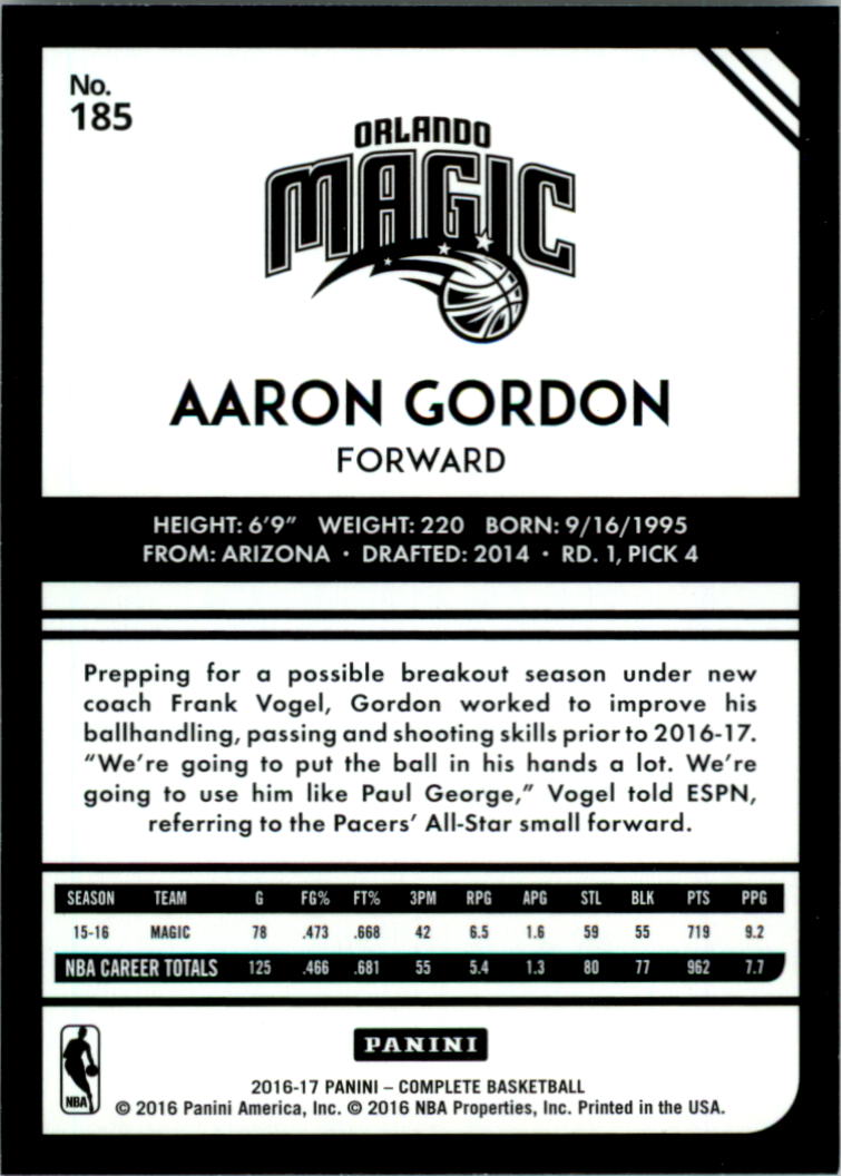 2016-17 Panini Complete Basketball Card Pick 1-250 - Picture 362 of 488