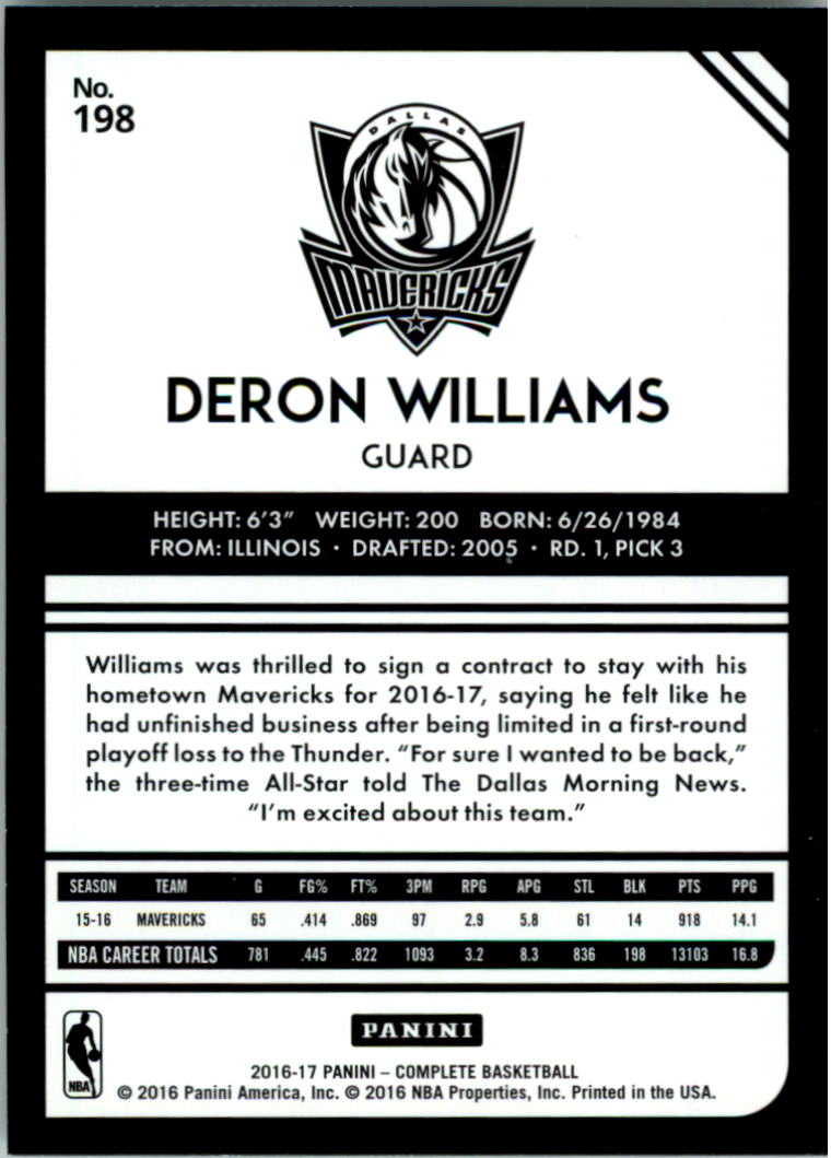 2016-17 Panini Complete Basketball Card Pick 1-250 - Picture 388 of 488