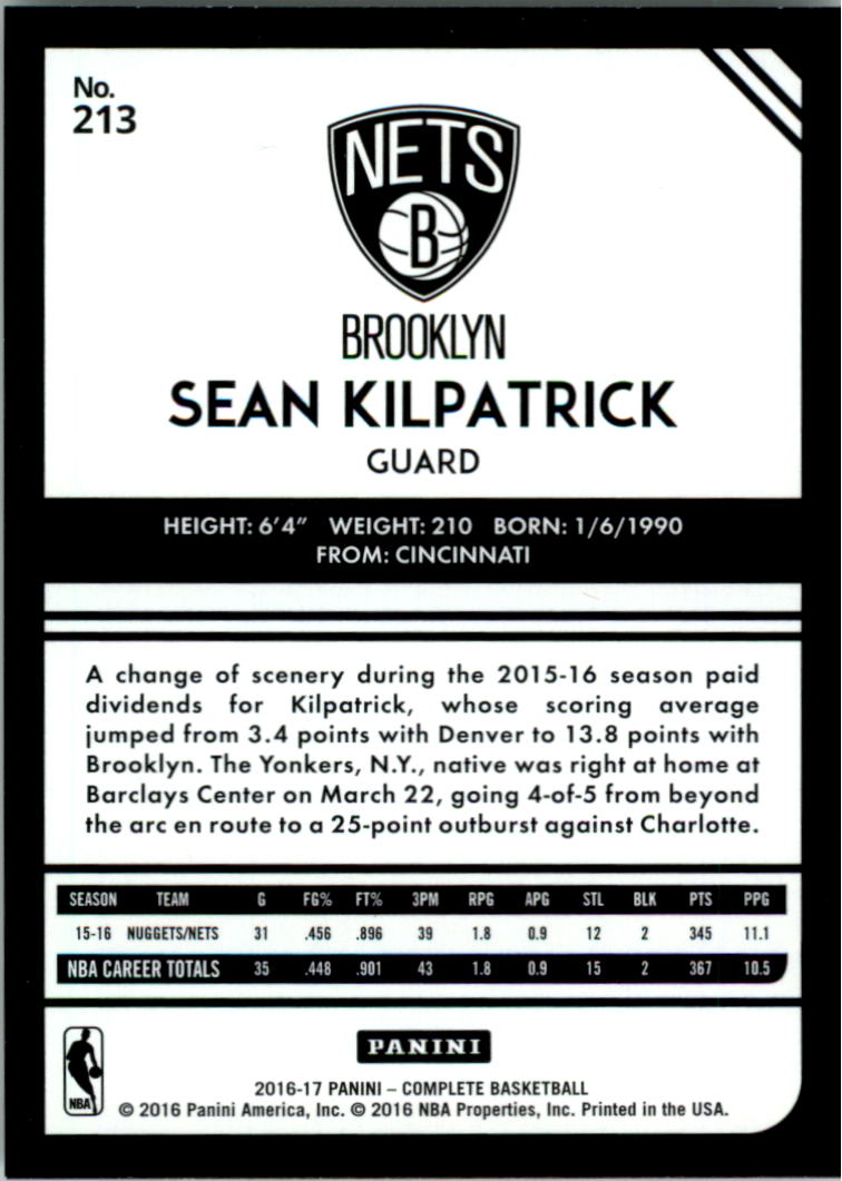 2016-17 Panini Complete Basketball Card Pick 1-250 - Picture 418 of 488