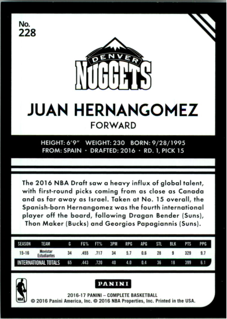 2016-17 Panini Complete Basketball Card Pick 1-250 - Picture 444 of 488