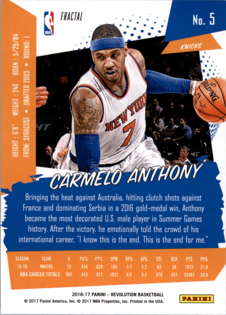 Panini Revolution BK 2016-17 Fractal Parallel tú eliges - Imagen 5 de 29