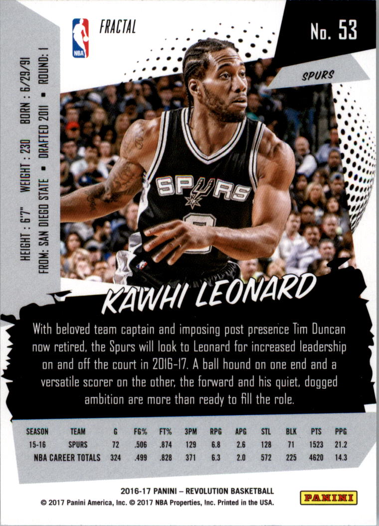 Panini Revolution BK 2016-17 Fractal Parallel tú eliges - Imagen 15 de 29