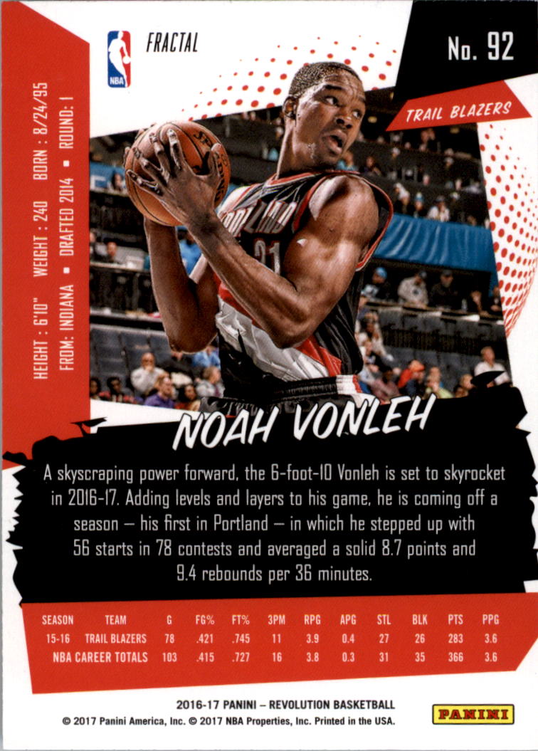 Panini Revolution BK 2016-17 Fractal Parallel tú eliges - Imagen 19 de 29