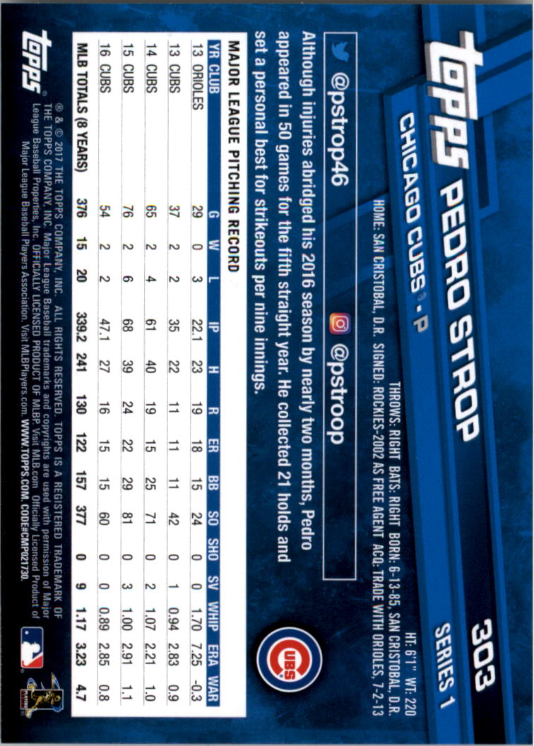 2017 Topps Baseball 301-400 YOU PICK - Picture 7 of 187