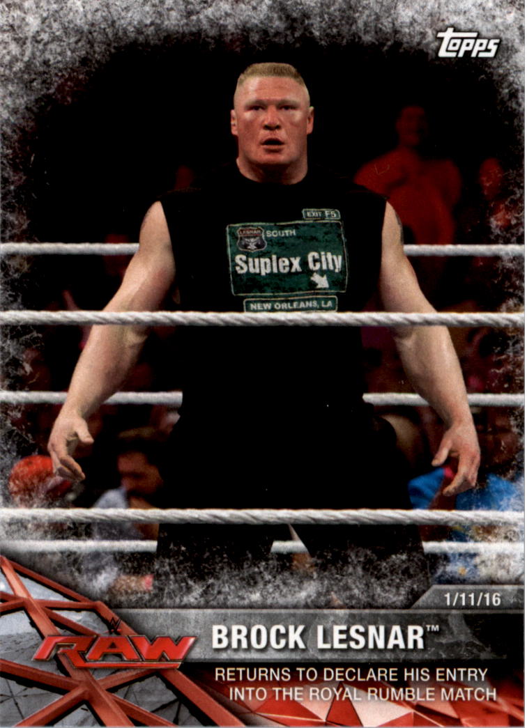 2017 Topps WWE Road to Wrestlemania you pick - Picture 14 of 179