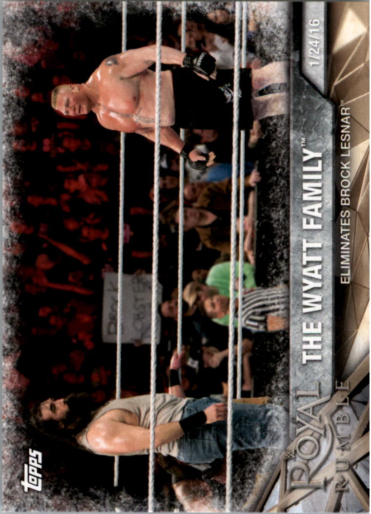 2017 Topps WWE Road to Wrestlemania you pick - Picture 24 of 179