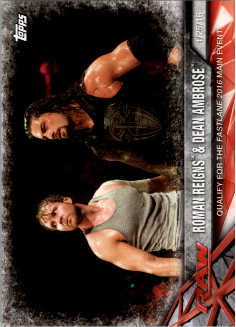 2017 Topps WWE Road to Wrestlemania you pick - Picture 32 of 179
