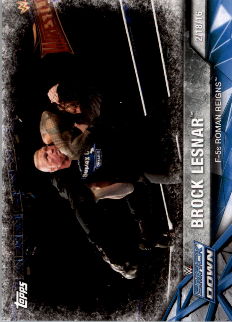 2017 Topps WWE Road to Wrestlemania you pick - Picture 44 of 179