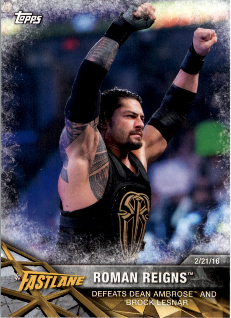 2017 Topps WWE Road to Wrestlemania you pick - Picture 56 of 179