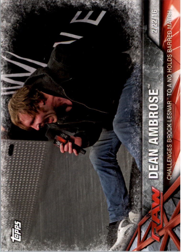 2017 Topps WWE Road to Wrestlemania you pick - Picture 60 of 179