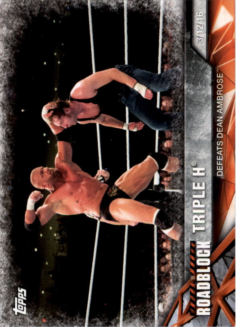 2017 Topps WWE Road to Wrestlemania you pick - Picture 78 of 179