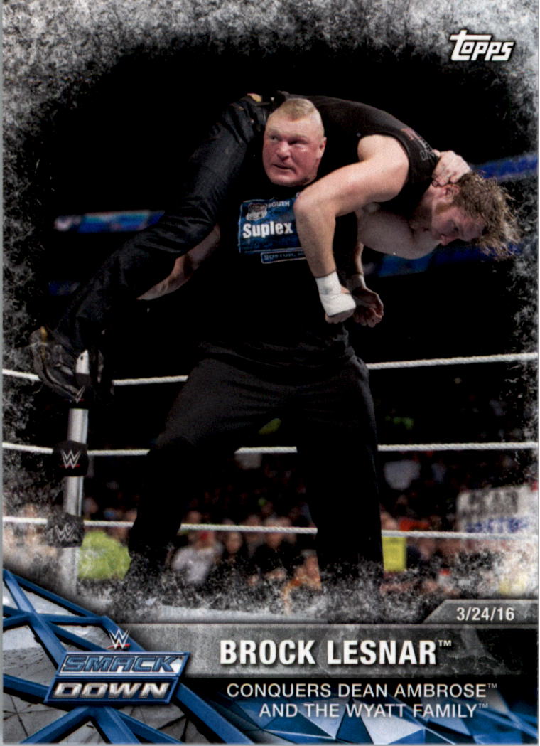 2017 Topps WWE Road to Wrestlemania you pick - Picture 84 of 179