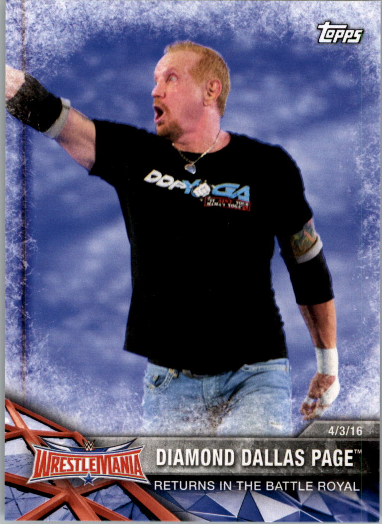 2017 Topps WWE Road to Wrestlemania you pick - Picture 110 of 179