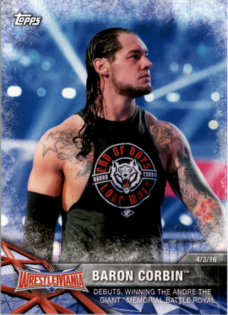 2017 Topps WWE Road to Wrestlemania you pick - Picture 112 of 179