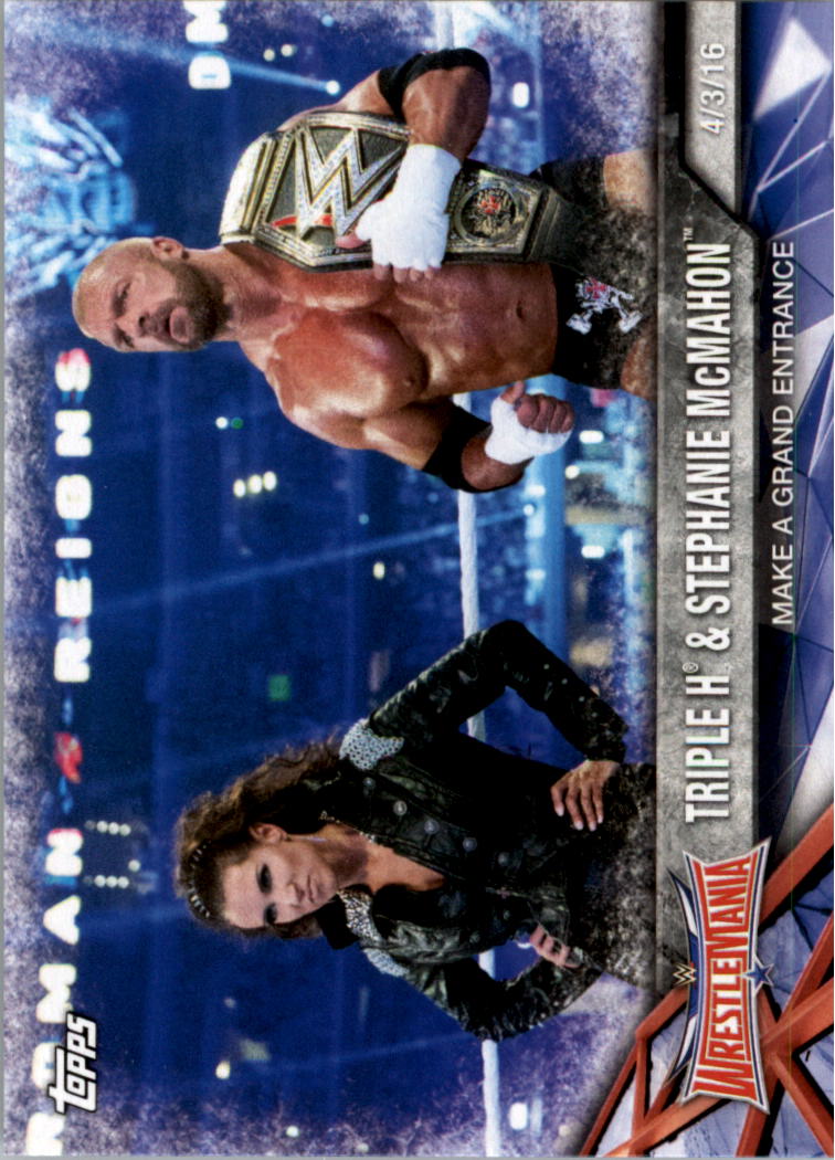 2017 Topps WWE Road to Wrestlemania you pick - Picture 116 of 179