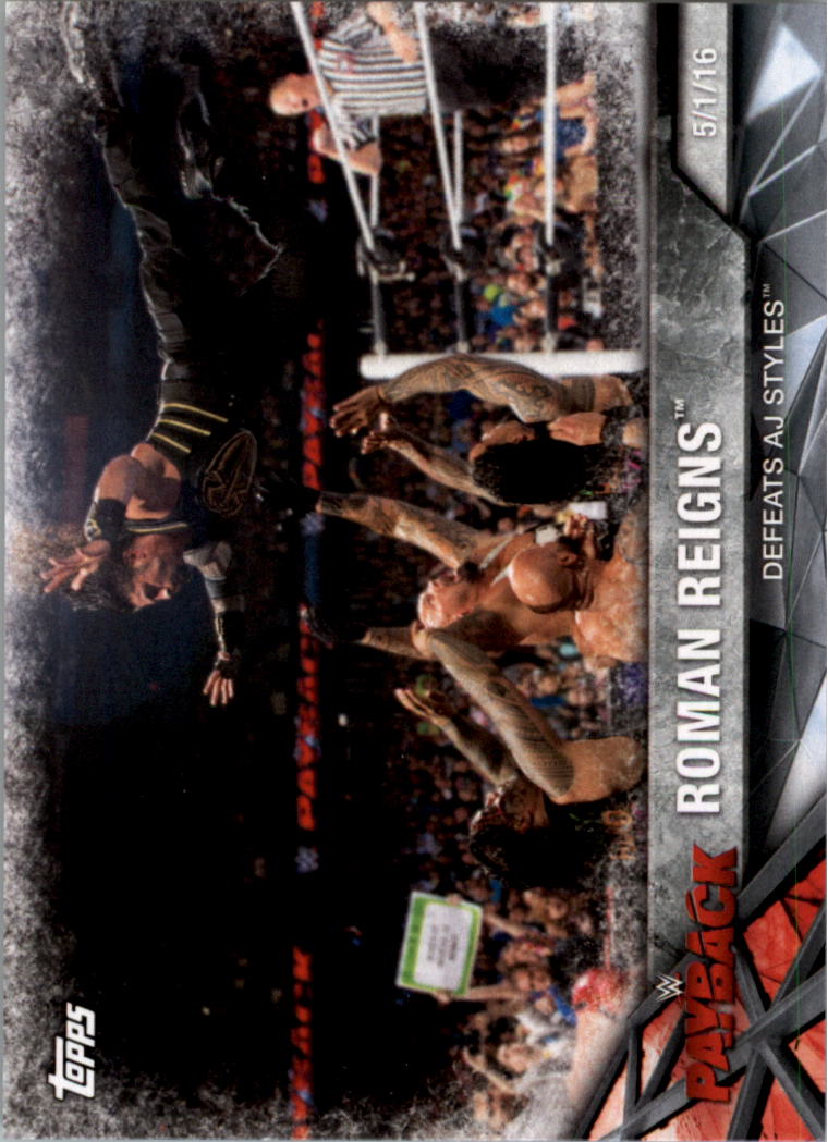 2017 Topps WWE Road to Wrestlemania you pick - Picture 148 of 179