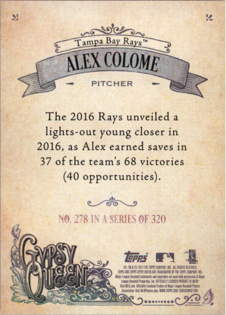 2017 Topps Gypsy Queen 259-320 YOU PICK - Picture 33 of 69