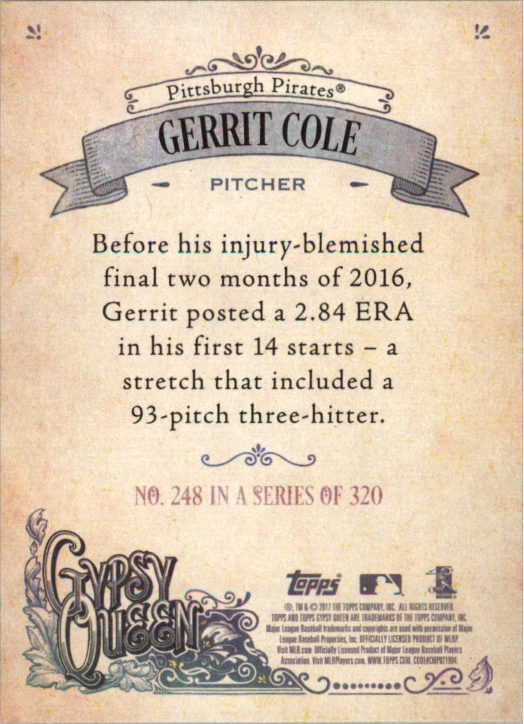 2017 Topps Gypsy Queen Missing Nameplate you pick - Picture 33 of 43