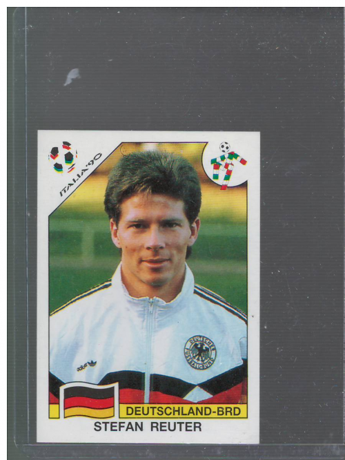 147 BRD No Karl-Heinz Forster Panini World Cup Story 1990 