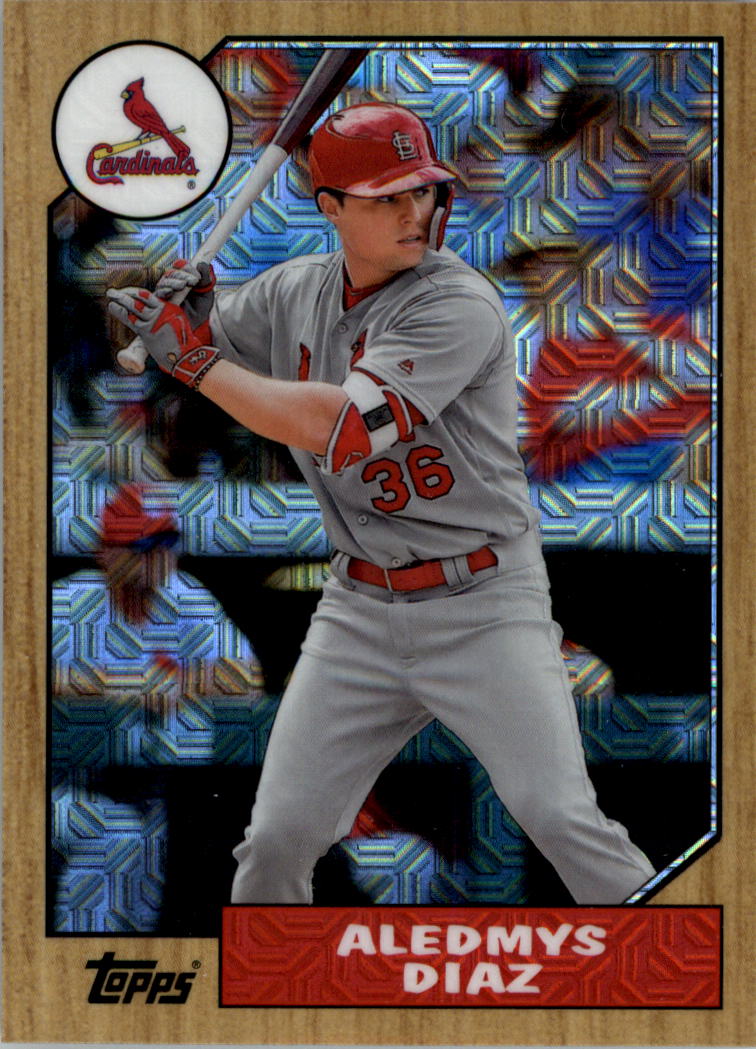2017 Topps Chrome '87 Topps Singles Pick Your Cards 