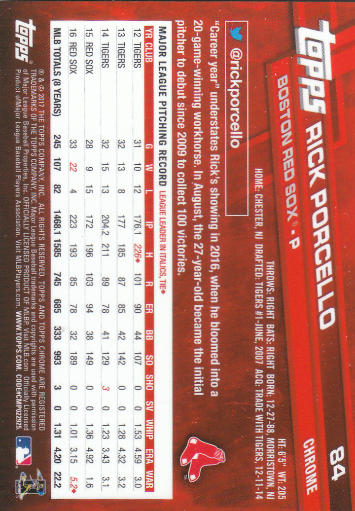 2017 Topps Chrome Baseball Inserts & Parallels - Picture 73 of 163
