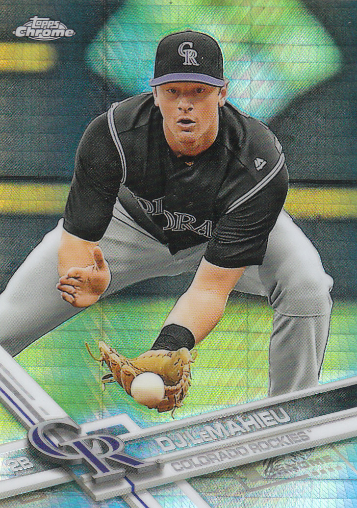 2017 Topps Chrome Baseball Inserts & Parallels - Picture 92 of 163