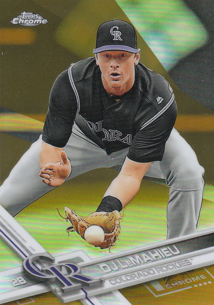 2017 Topps Chrome Baseball Inserts & Parallels - Picture 52 of 163