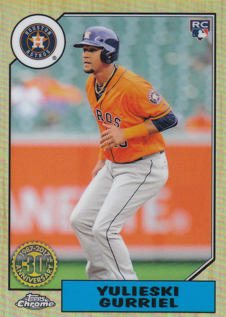 2017 Topps Chrome Baseball Inserts & Parallels - Picture 20 of 163