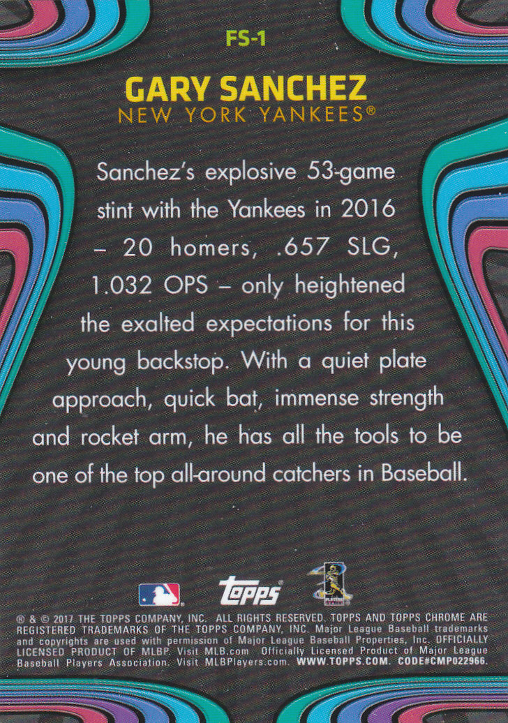 2017 Topps Chrome Baseball Inserts & Parallels - Picture 41 of 163