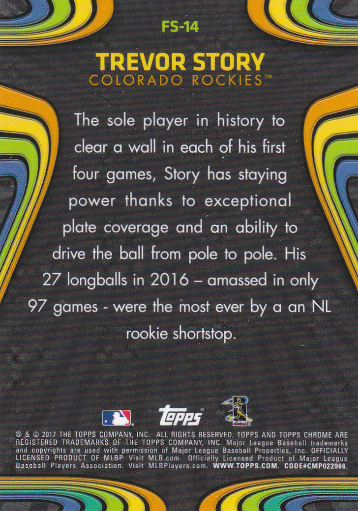 2017 Topps Chrome Baseball Inserts & Parallels - Picture 49 of 163