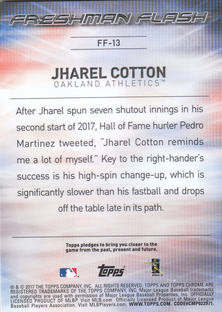 2017 Topps Chrome Baseball Inserts & Parallels - Picture 37 of 163