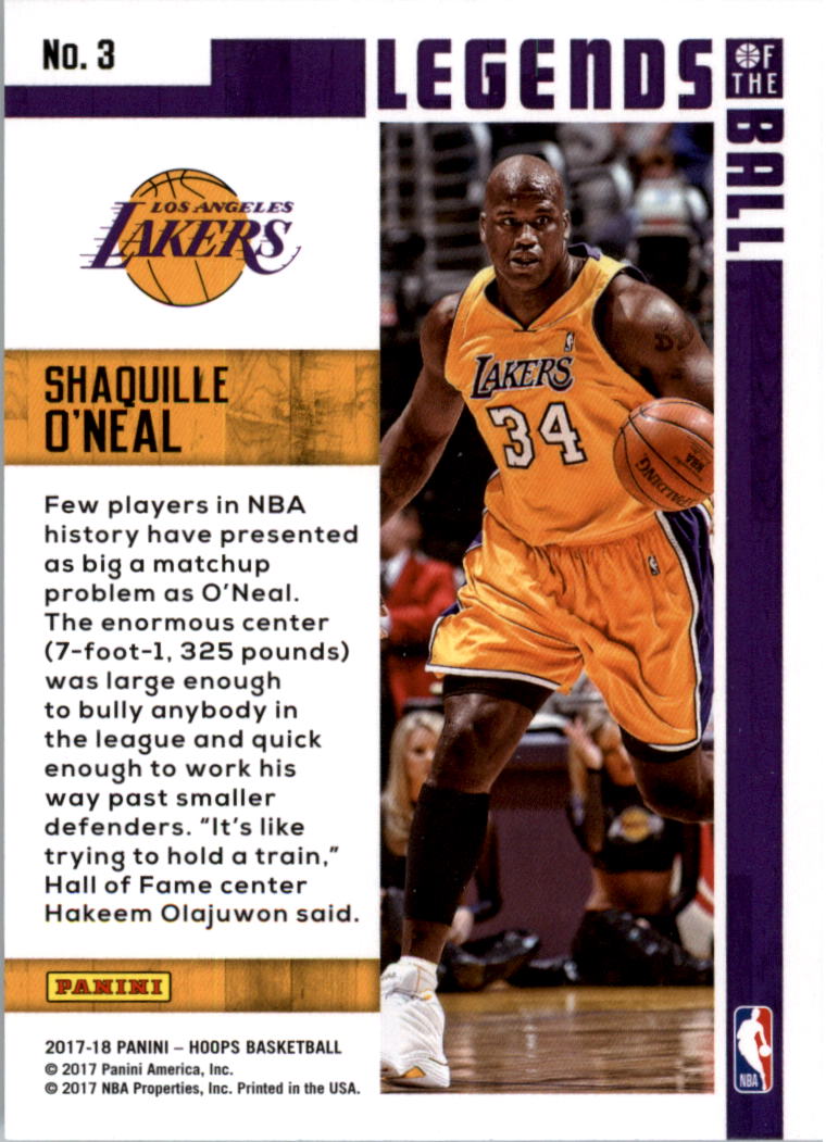 2017-18 Hoops Legends of the Ball TÚ ELIGES - Imagen 3 de 5