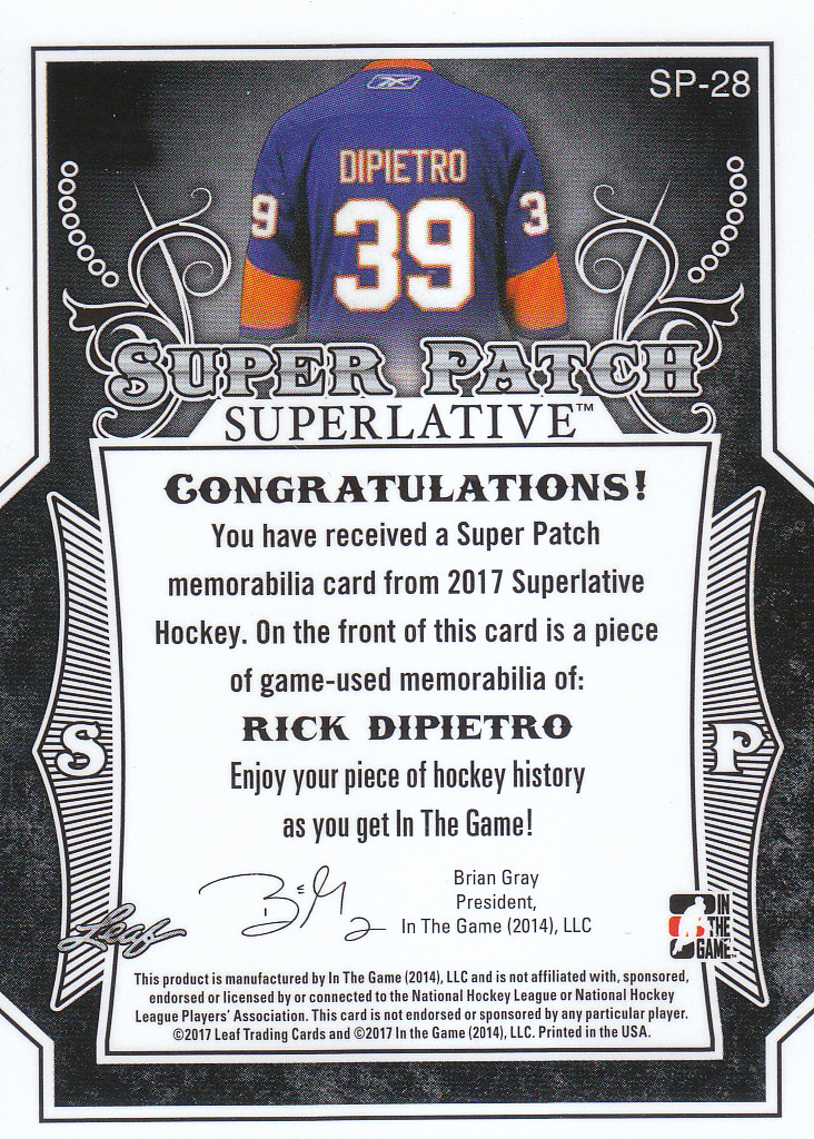 2017/2018 ITG Superlative Hockey - Picture 3 of 9