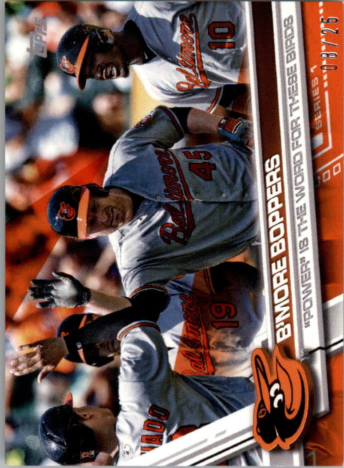 Mini béisbol naranja Topps On Demand 2017 paralelo tú eliges #d/25 - Imagen 8 de 81
