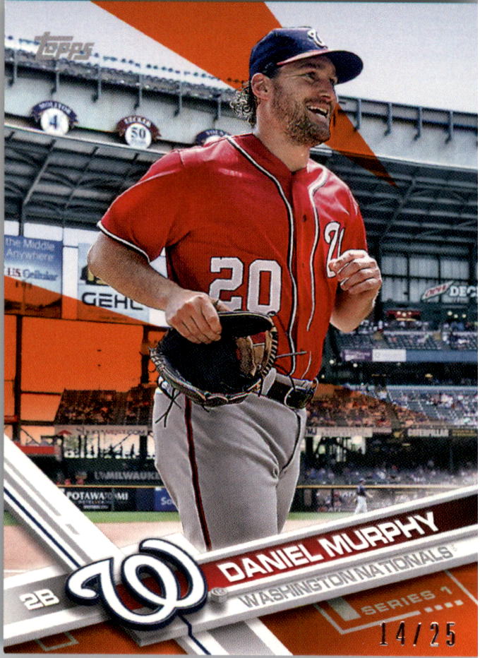 Mini béisbol naranja Topps On Demand 2017 paralelo tú eliges #d/25 - Imagen 10 de 81