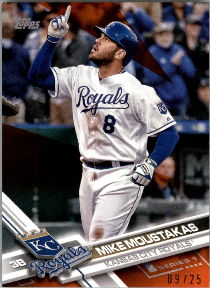 Mini béisbol naranja Topps On Demand 2017 paralelo tú eliges #d/25 - Imagen 12 de 81