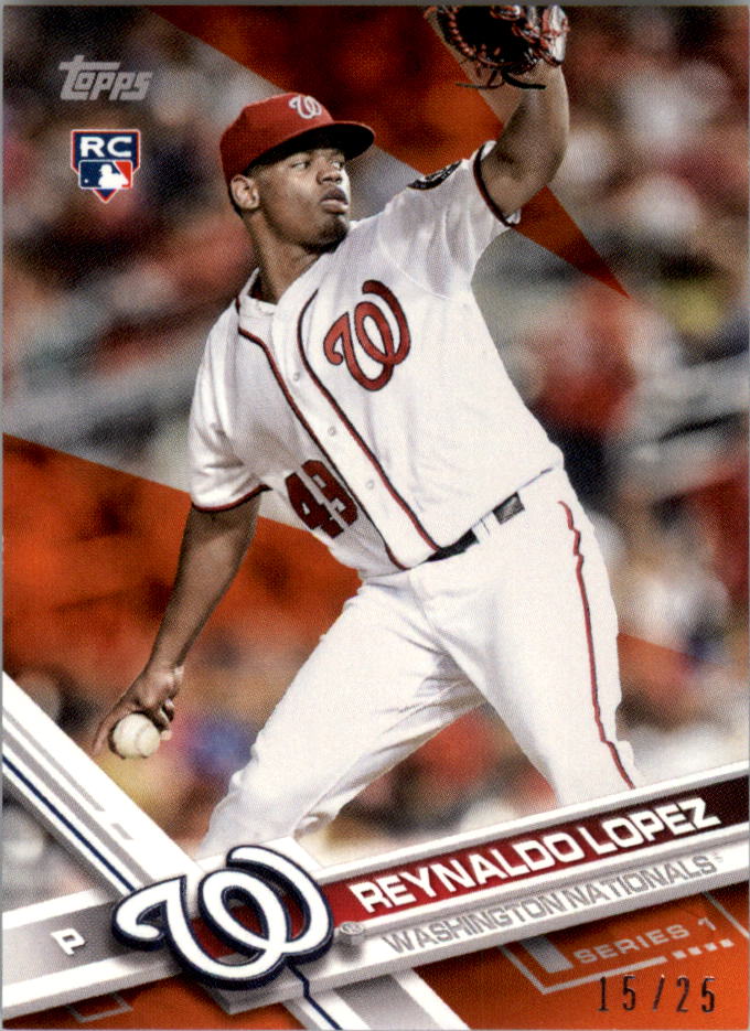 Mini béisbol naranja Topps On Demand 2017 paralelo tú eliges #d/25 - Imagen 20 de 81