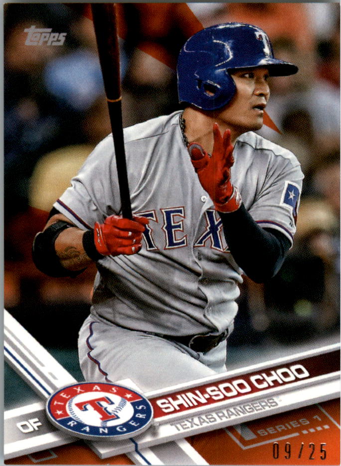 Mini béisbol naranja Topps On Demand 2017 paralelo tú eliges #d/25 - Imagen 36 de 81