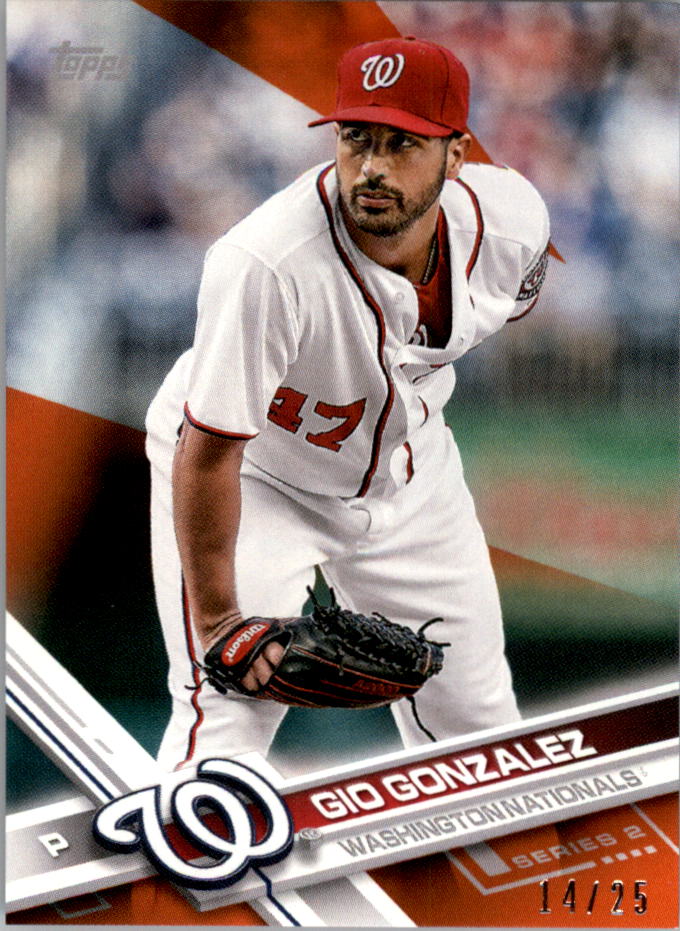 Mini béisbol naranja Topps On Demand 2017 paralelo tú eliges #d/25 - Imagen 60 de 81