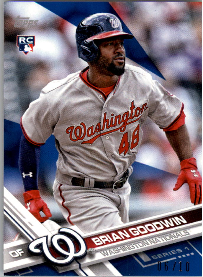 Mini béisbol Topps On Demand 2017 azul paralelo tú eliges #d/10 - Imagen 18 de 41