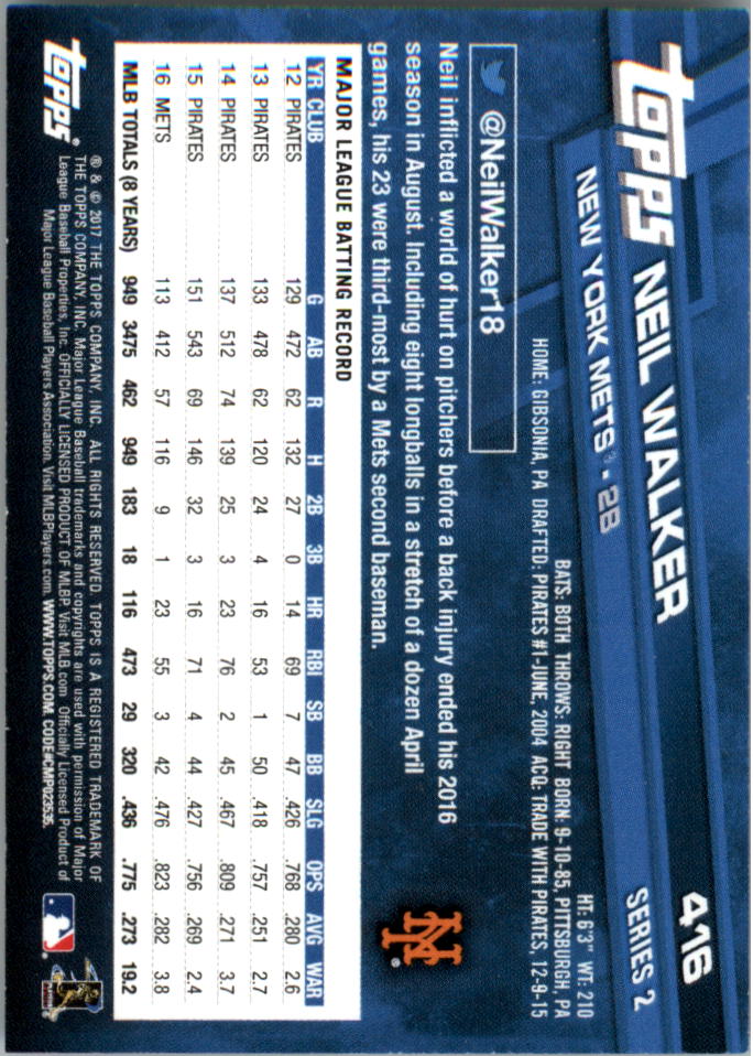 Mini béisbol Topps On Demand 2017 azul paralelo tú eliges #d/10 - Imagen 27 de 41