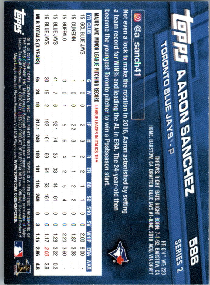 Mini béisbol Topps On Demand 2017 azul paralelo tú eliges #d/10 - Imagen 37 de 41