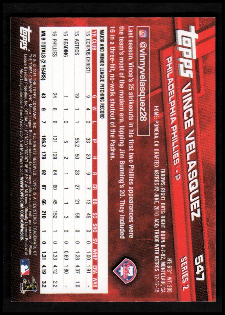 Mini béisbol Topps On Demand 2017 rojo paralelo tú eliges #d/5 - Imagen 17 de 19
