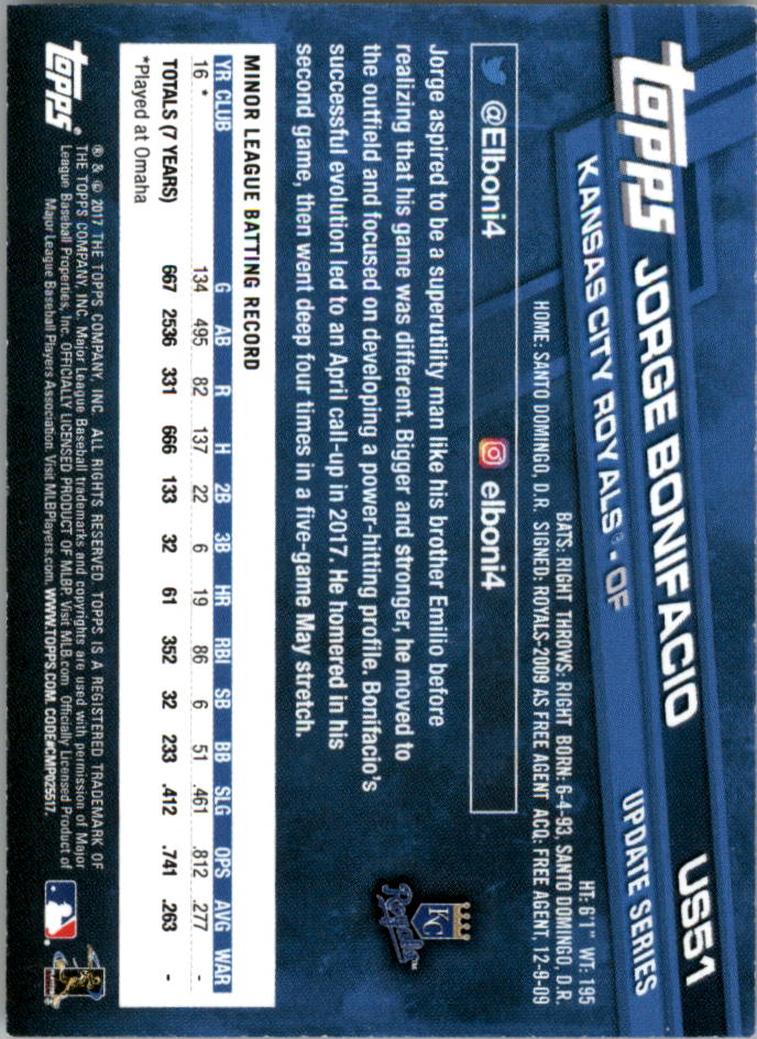 2017 Topps On Demand mini actualización béisbol naranja paralelo tú eliges #d/25 - Imagen 13 de 41