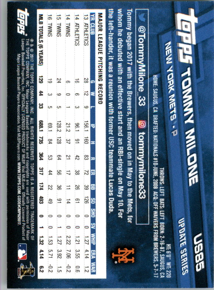 2017 Topps On Demand mini actualización béisbol naranja paralelo tú eliges #d/25 - Imagen 17 de 41