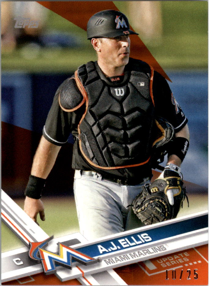 2017 Topps On Demand mini actualización béisbol naranja paralelo tú eliges #d/25 - Imagen 28 de 41