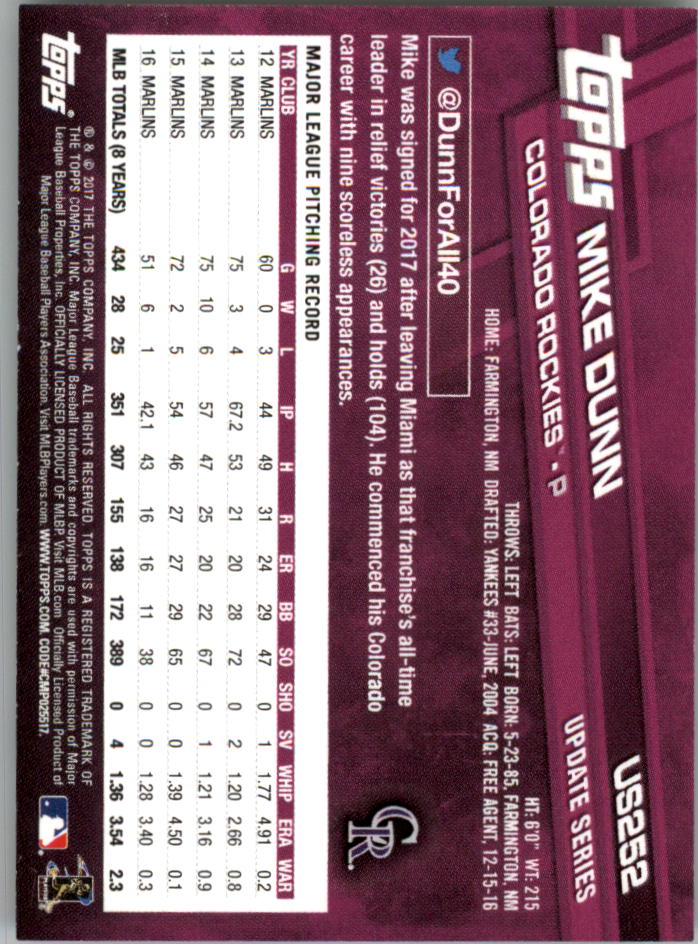 2017 Topps On Demand mini actualización béisbol naranja paralelo tú eliges #d/25 - Imagen 39 de 41