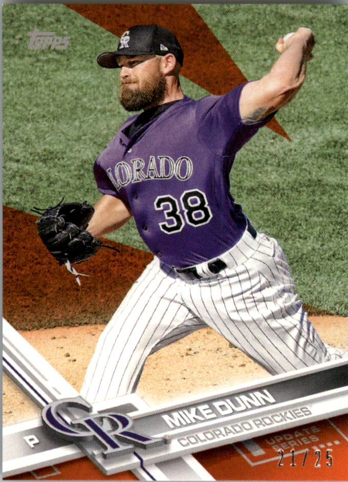 2017 Topps On Demand mini actualización béisbol naranja paralelo tú eliges #d/25 - Imagen 38 de 41