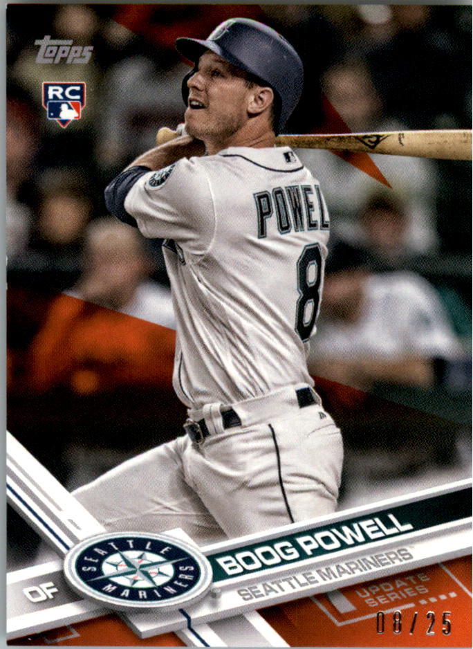 2017 Topps On Demand mini actualización béisbol naranja paralelo tú eliges #d/25 - Imagen 40 de 41
